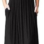 AUSELILY Women's Short Sleeve Loose Plain Casual