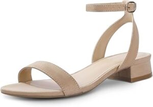 Ankis Black Nude White Red Women Sandals