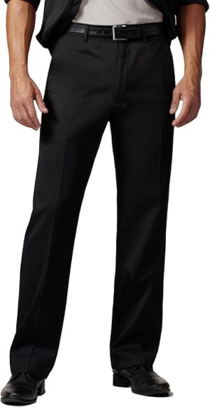 Men's Cozy Hidden Expandable Waist Dress Pants |