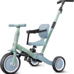 newyoo Toddler Tricycle with Push Handle for 1-3