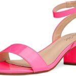 DREAM PAIRS Women's Open Toe Ankle Strap Low