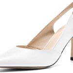 Rilista Women's Slingback Kitten Heels Closed