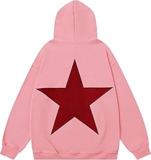 Aelfric Eden Star Hoodies Y2k Oversized Graphic