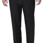 Haggar Men's Premium Comfort Classic Fit Pleat