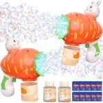 EagleStone Easter Bunny Bubble Guns 2 Packs,