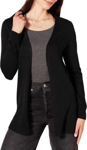 Amazon Essentials Women's Lightweight Open-Front