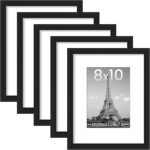 upsimples 8x10 Picture Frame Set of 5, Display