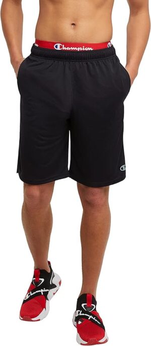 Champion Men's Sport Shorts, Moisture Wicking,