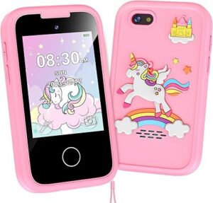 Kids Phone for Girls Toys, Gifts for 3 4 5 6 7 8