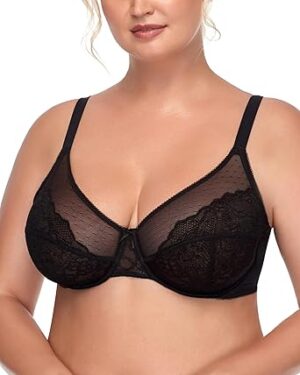 HSIA Minimizer Bras for Women Full Coverage