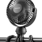 Gaiatop Mini Portable Stroller Fan, Battery