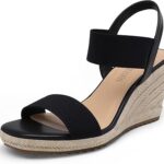 DREAM PAIRS Womens Open Toe Espadrilles Dressy