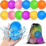 12Pcs Reusable Water Balloons, Pool Beach water