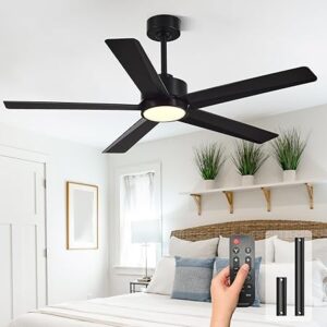 Modern Ceiling Fans with Lights,52 Inch Ceiling