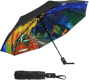 SY COMPACT Travel Umbrella Windproof Automatic