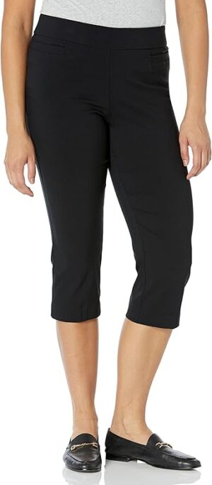 Briggs New York Womens Pull on Capri L