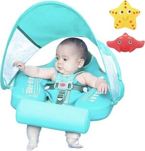 Mambobaby Float with Canopy Size Improved Non