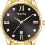 Bulova Men's Classic Stainless Steel Watch with