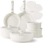 CAROTE 17pcs Pots and Pans Set, Nonstick Cookware