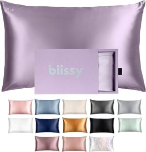 Blissy Silk Pillowcase - 100% Pure Mulberry Silk