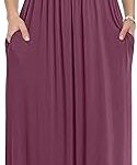 AUSELILY Women's Short Sleeve Loose Plain Casual
