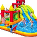 Inflatable Bounce House with Slides, Inflatable