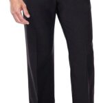 Haggar Men's E Clo Repreve Stria Classic Fit Flat