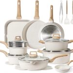 CAROTE 22pcs Pots and Pans Set Nonstick, Cookware