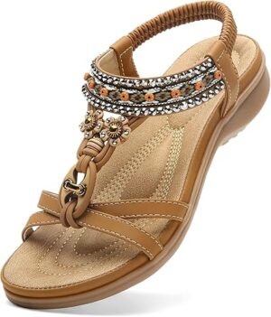 Littleplum Womens Sandals Arch Support Summer