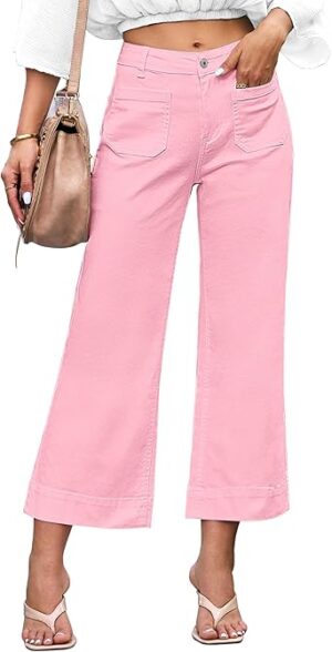 luvamia Wide Leg Jeans for Women Trendy High