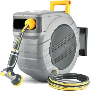 Retractable Garden Hose Reel 5/8 in x 100 ft