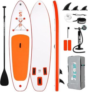 FunWater Inflatable Ultra-Light Stand Up Paddle