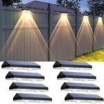 Solar Fence Lights Outdoor - 2700/4000/6000K 3