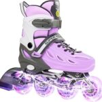 Adjustable Inline Skates for Boys Girls Ages 4-12