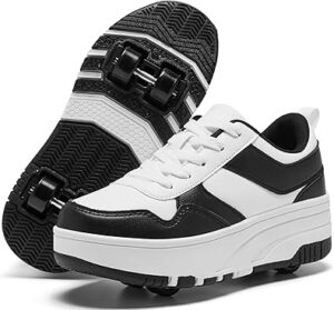 Roller Skate Shoes for Kids Girls Boys Detachable