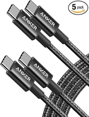 Anker USB C to USB C Cable, Type-C 60W Fast