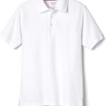 French Toast Boys' Short Sleeve Pique Polo
