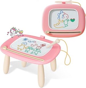 Kikidex Magnetic Drawing Board, Toddler Girl Toys