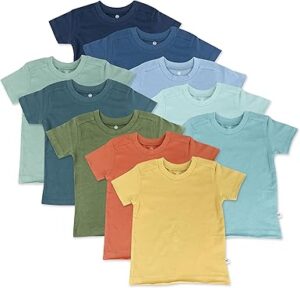 HonestBaby Multipack Short Sleeve T-Shirt Tee