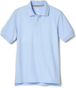 French Toast Boys' Short Sleeve Pique Polo