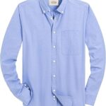 Alimens & Gentle Mens Solid Oxford Shirt Long