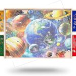 1500 Piece Puzzle Board with Drawers Rotatable