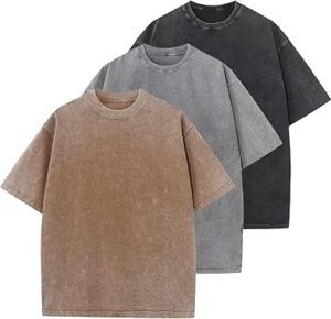 Men's Cotton T-Shirts Oversized Unisex Short