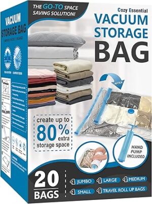20 Pack Vacuum Storage Bags, Space Saver Bags (4
