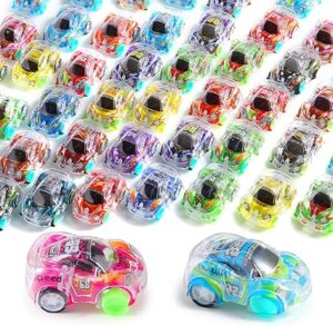 50 Pcs Mini Pull Back Cars Set, Pull Back Racing