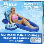 Aqua Campania Ultimate 2-in-1 Pool Float Lounge –