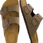 CUSHIONAIRE Lane Cork Footbed Mens Sandals,