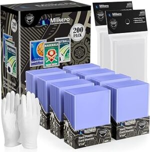 400 Card Sleeves Top Loaders for Cards, 3"X4"