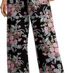 IWOLLENCE Women's Wide Leg Pants with Pockets