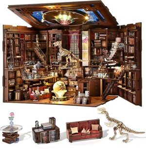 Book Nook Kit, DIY Miniature Dollhouse Booknook